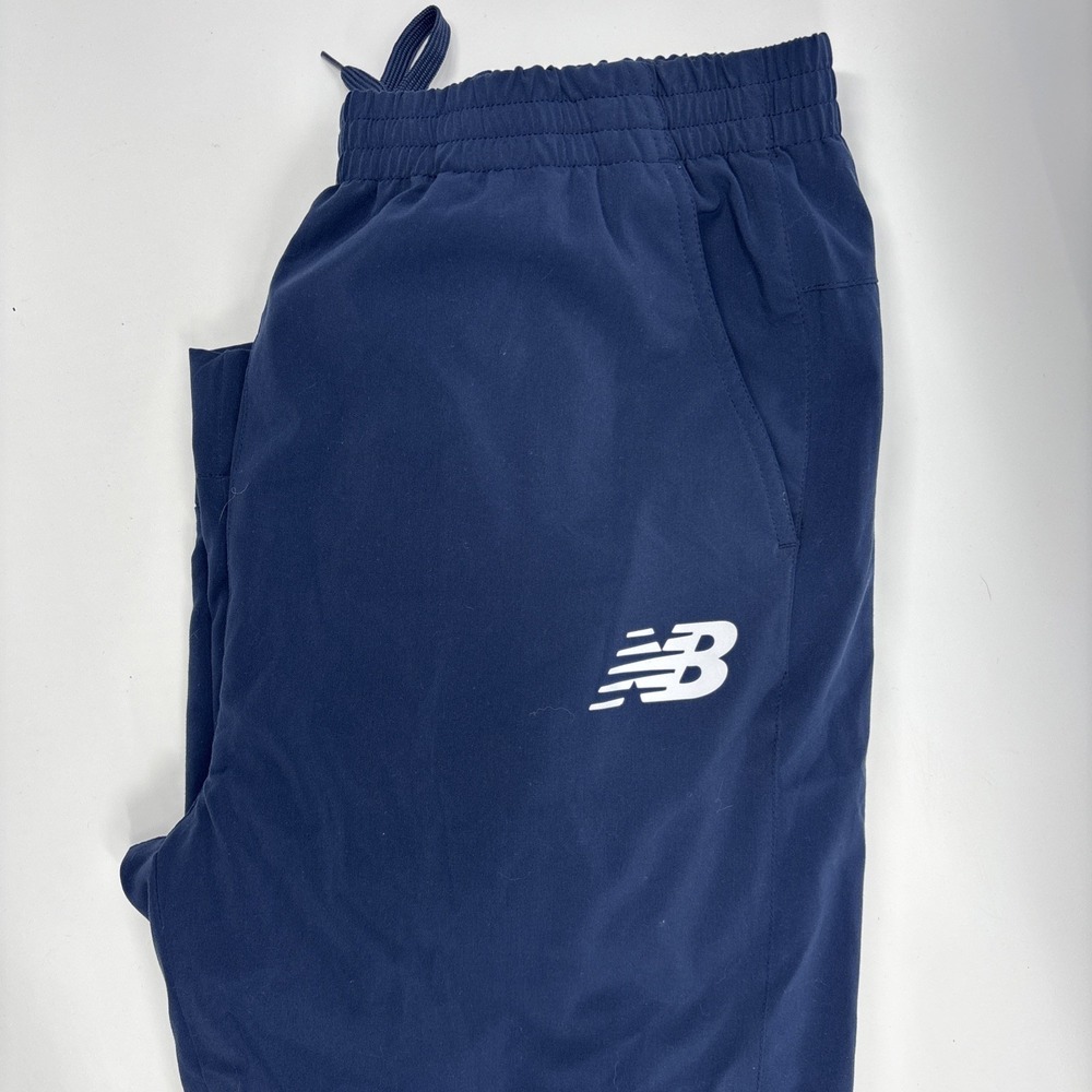New Balance Mens Size XL All Motion Mesh Lined  Joggers Running Blue Pants